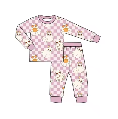 6.9 Halloween Pumpkin Plaid Cartoon Set