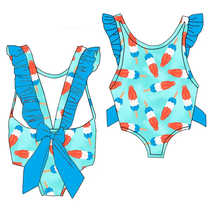 6.12 Ice cream blue toddler clothes