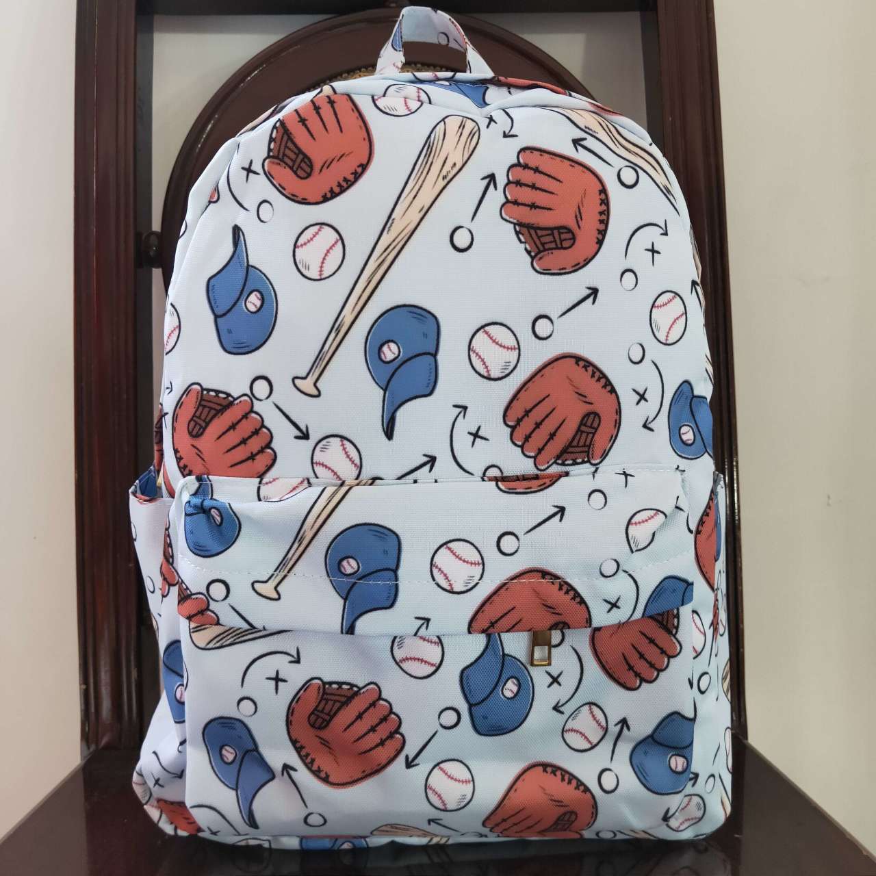 kids bags baseball backpack back to school preschool bag bookbag