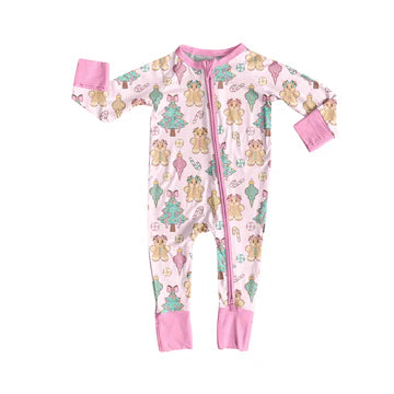 6.3 Gingerbread Christmas Long Sleeve Toddler Clothes