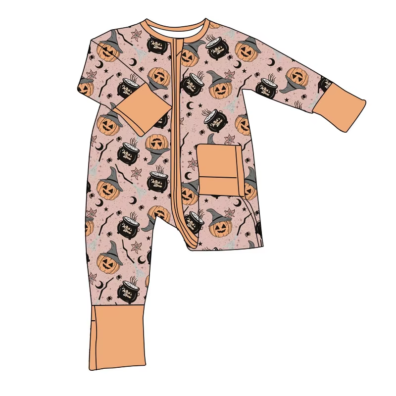 6.20 Pumpkin Halloween Long Sleeve Toddler Clothes