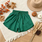 NEW RTS NO MOQ yoga fabric cotton SS0938 Baby Girls Green Yoga Butterfly Shorts Casual Bottom