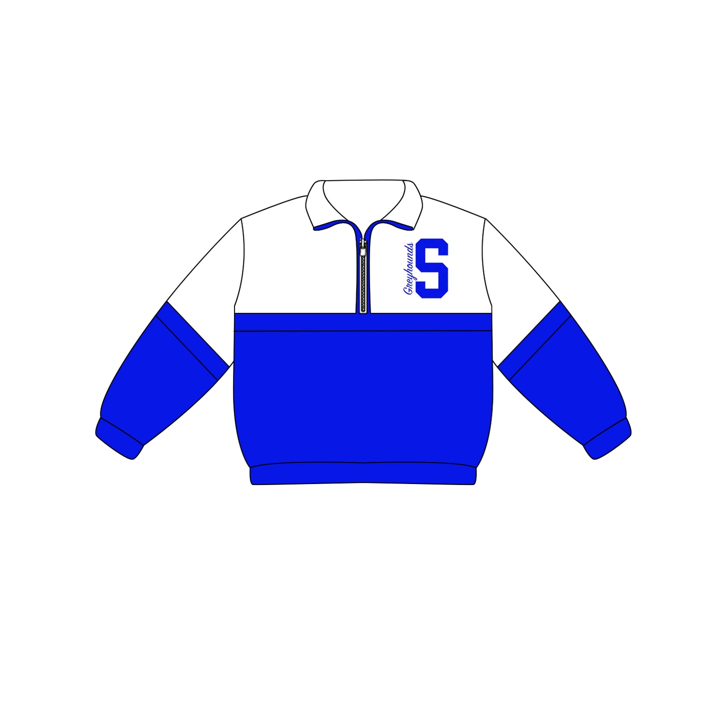 custom moq 5 mix size MSD0530 Wholesale Boutique Children Clothes Baby Girl Boys Casual Solid Thick Zip Pullovers Tops