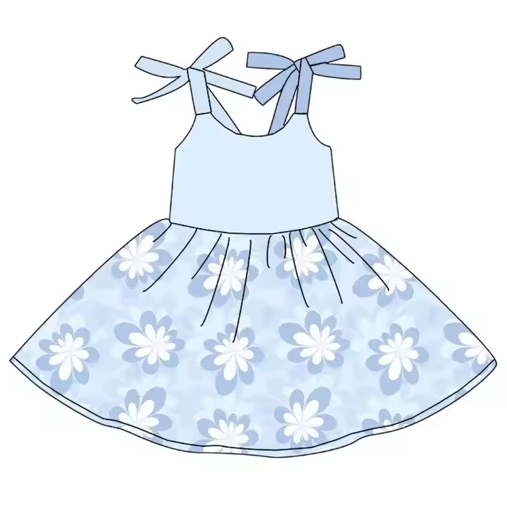 5.22 Blue Flower Dress