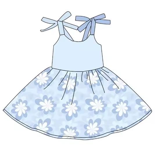 5.22 Blue Flower Dress