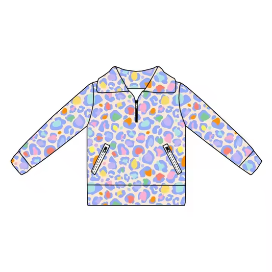 6.17 Leopard Pocket Long Sleeve Top