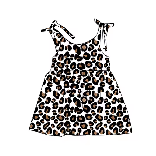 5.22 Leopard print suspender dress