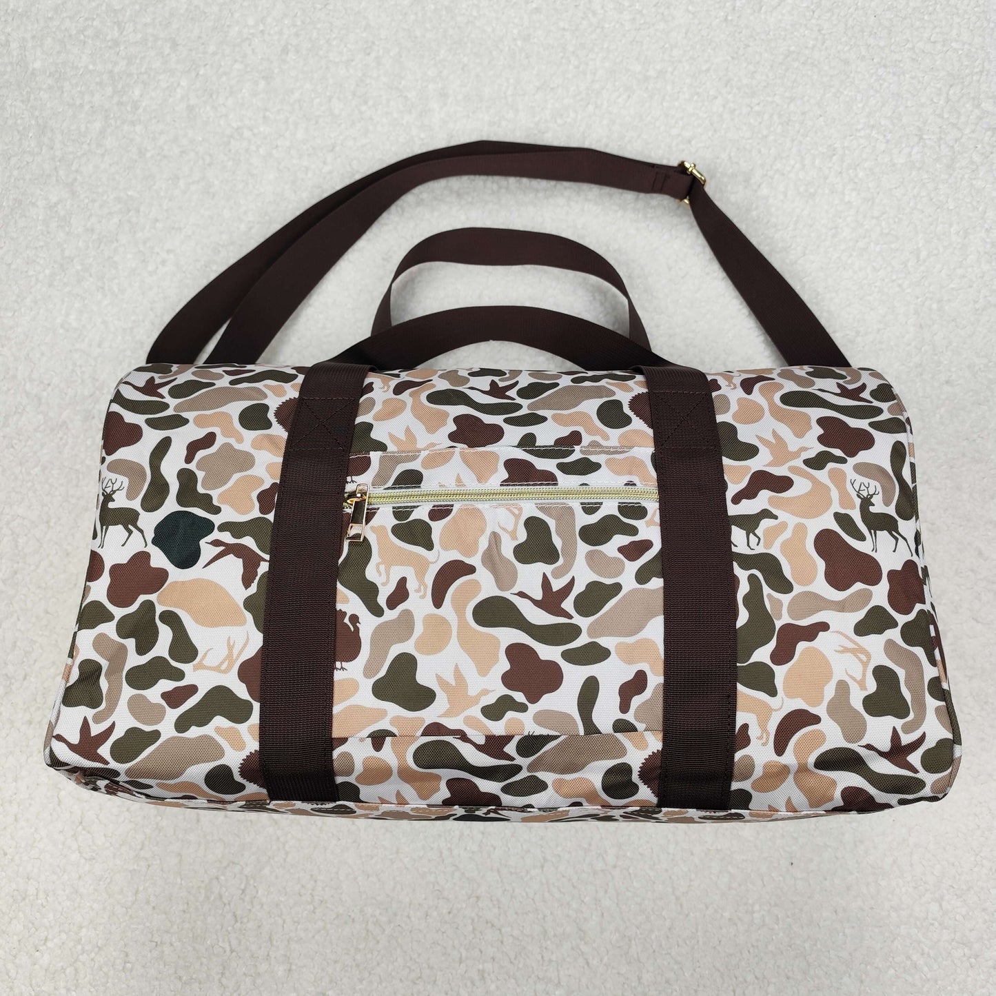 3.10  BA0287 Duck and puppy camouflage gym bag