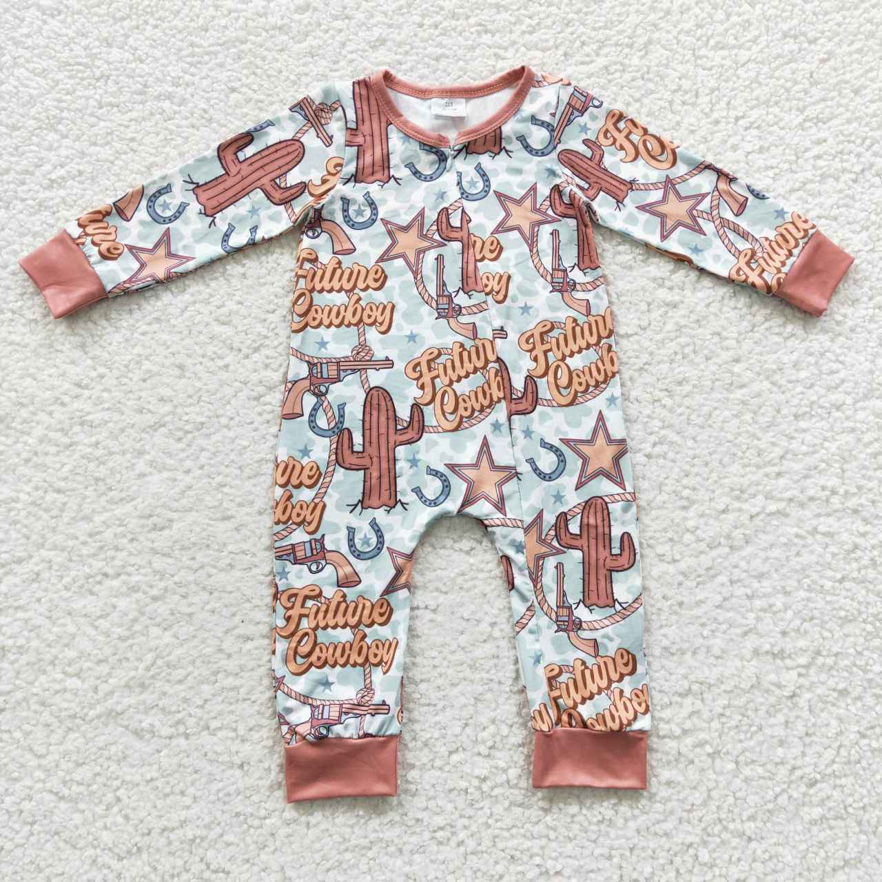 zipper romper west girls jumpsuit baby clothes