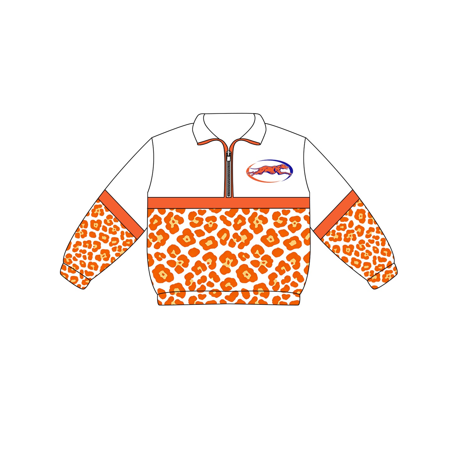 custom moq 5 mix size MSD0530 Wholesale Boutique Children Clothes Baby Girl Boys Casual Solid Thick Zip Pullovers Tops