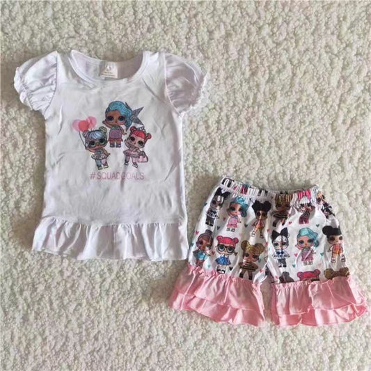 cartoon doll set