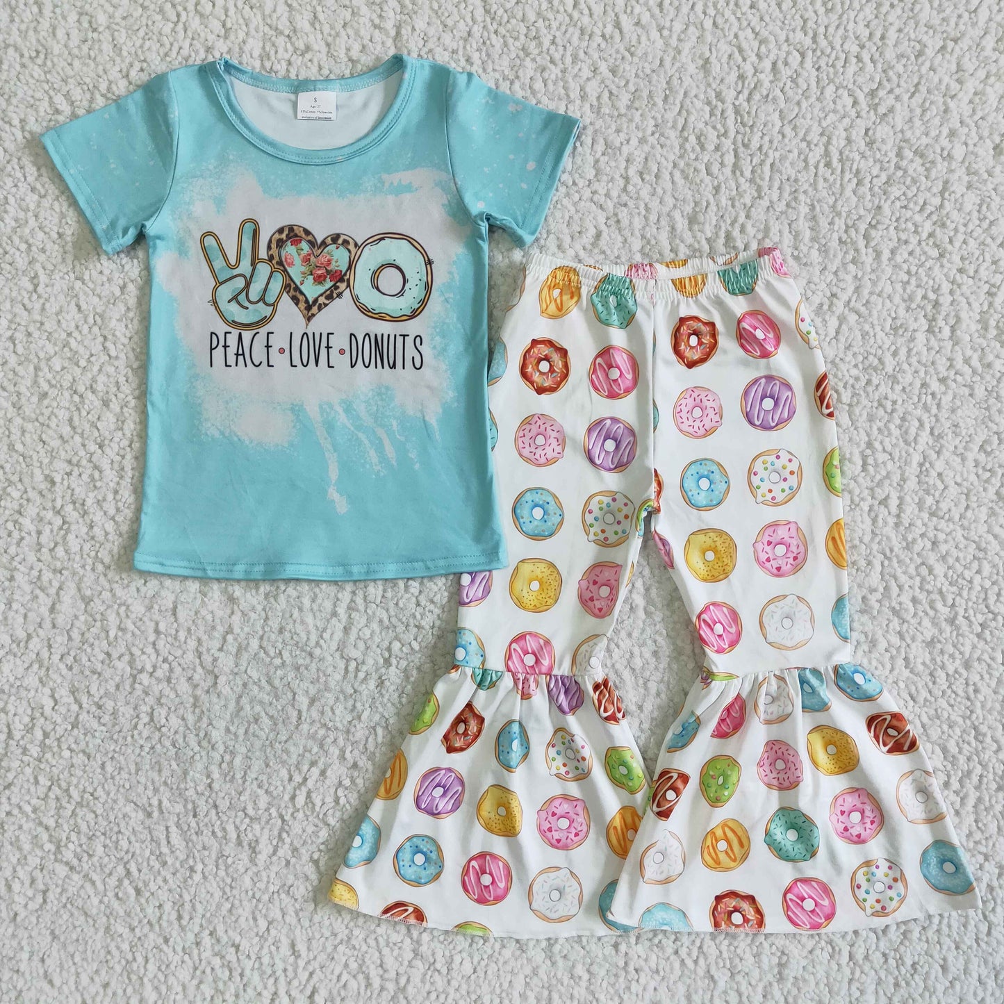 Donut t-shirt & bell girls outfits