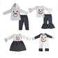 snowman hoodie outfits winter hooded suit match dress romper kids clothes