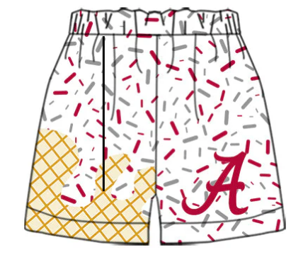 4.14 Customized team white shorts Order deadline April 23