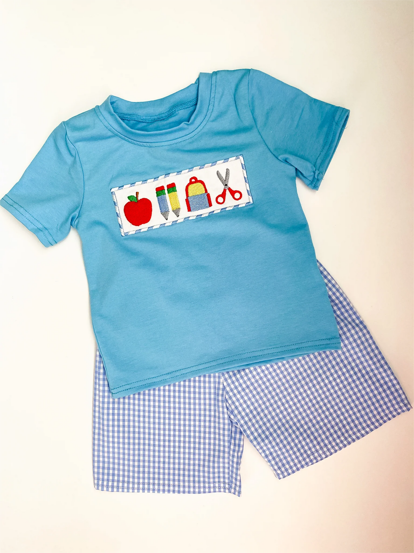 BSSO0908 Apple pencil short sleeve suit