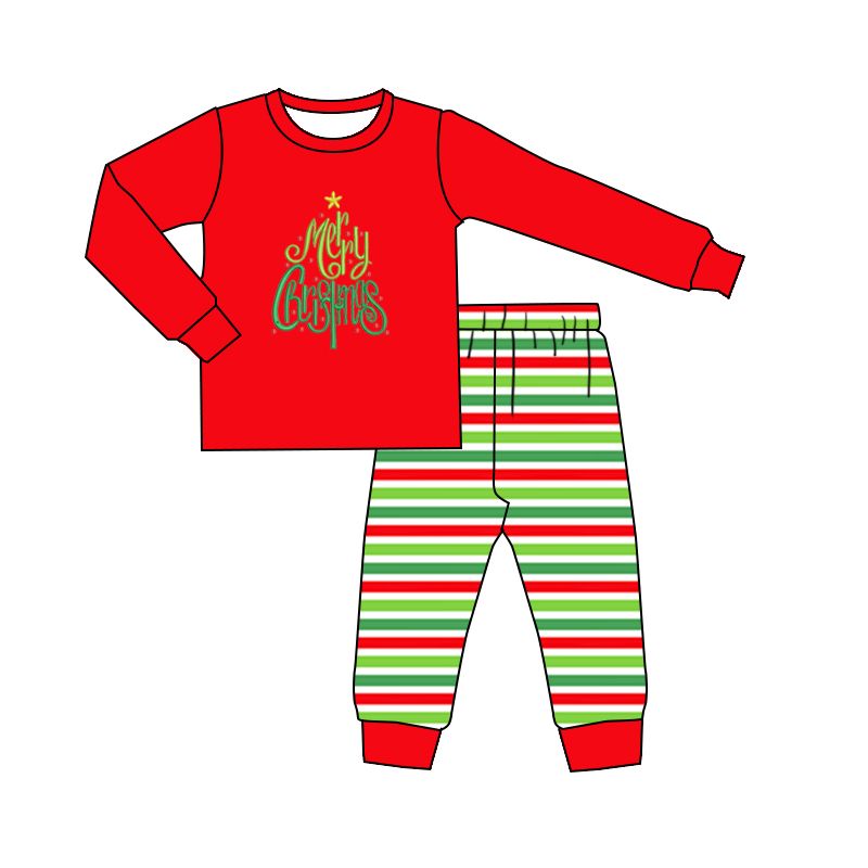 BLP0528 Christmas Stripe Set