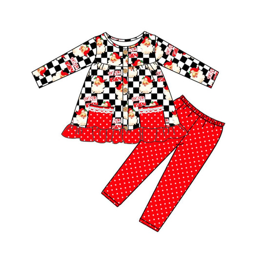 GLP1452 Santa Claus Polka Dot Set