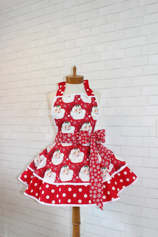 GSD1345 Santa Claus Sleeveless Dress