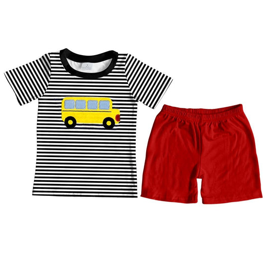 BSSO0957 school bus black suit