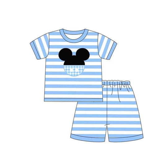 BSSO0959 Mickey short-sleeved suit