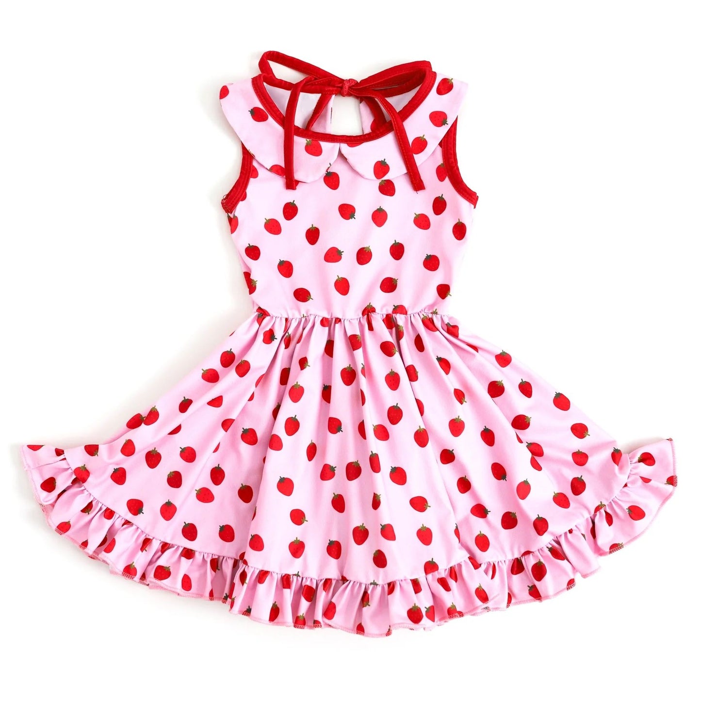 GSD1247 strawberry doll pink dress