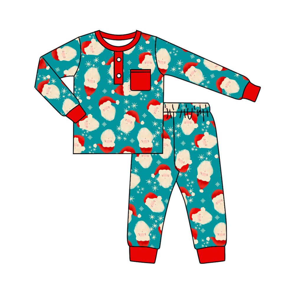 BLP0621 Santa Claus Snowflake Pocket Set