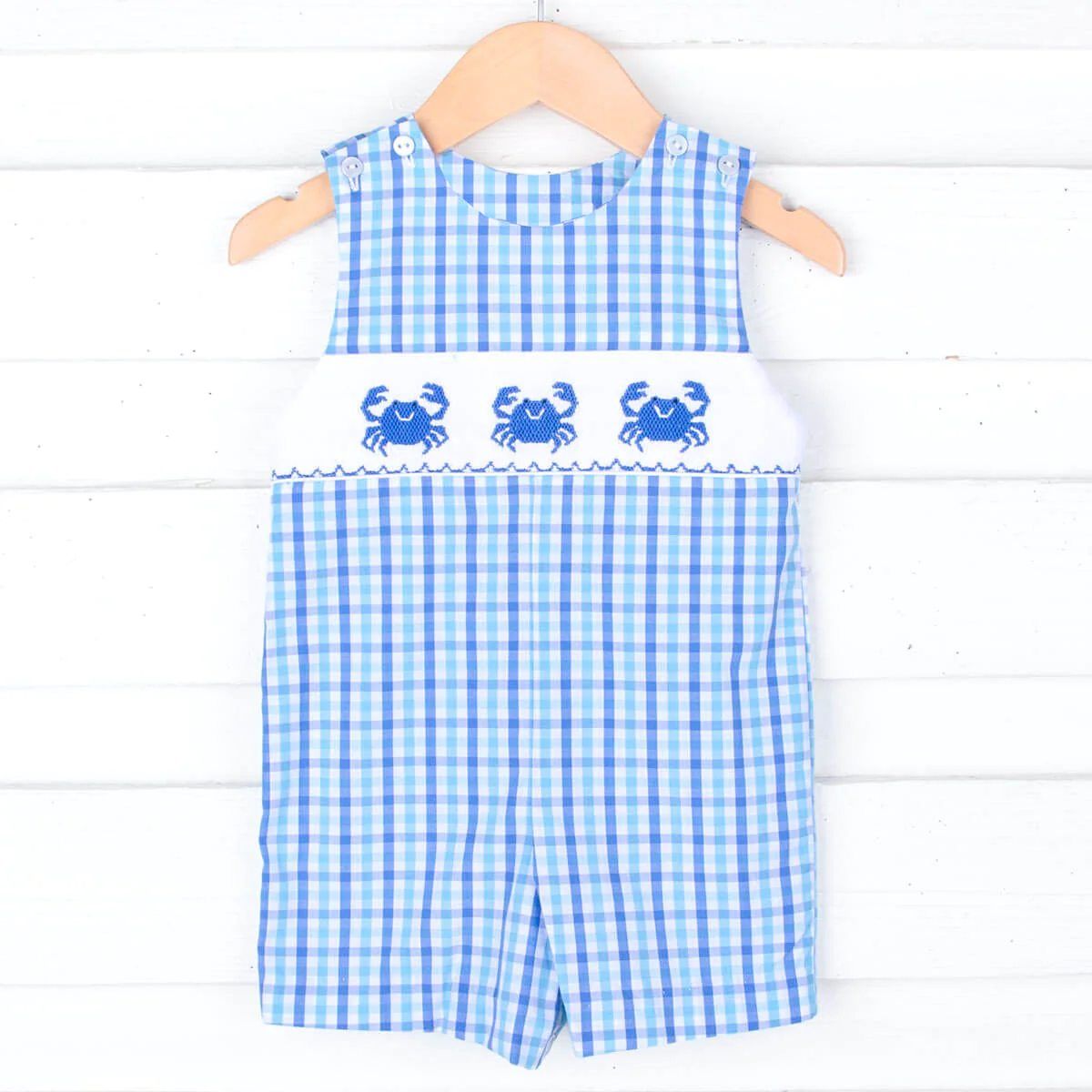 SR1594 crab plaid jumpsuit