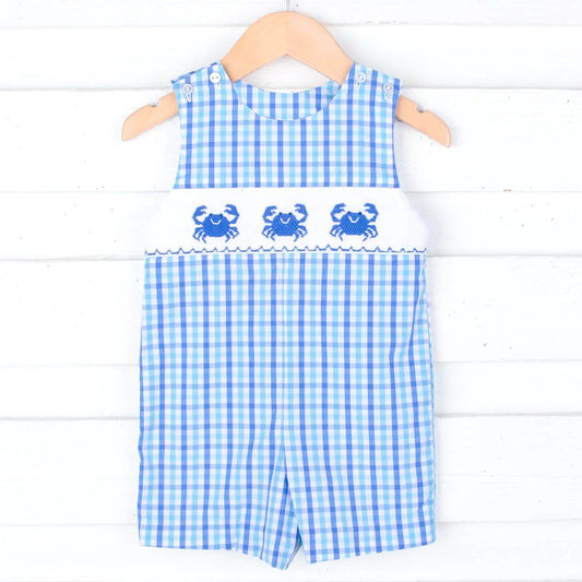 SR1594 crab plaid jumpsuit