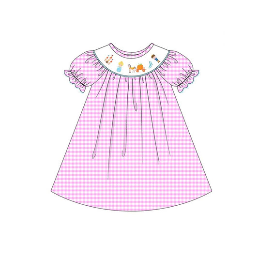 GSD1251 castle short-sleeved dress