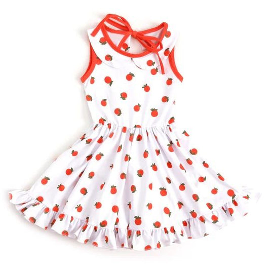 GSD1246 cherry doll white dress