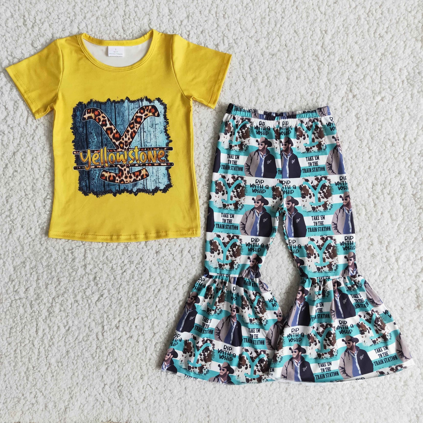 yellowstone t-shirt & bell girls outfits