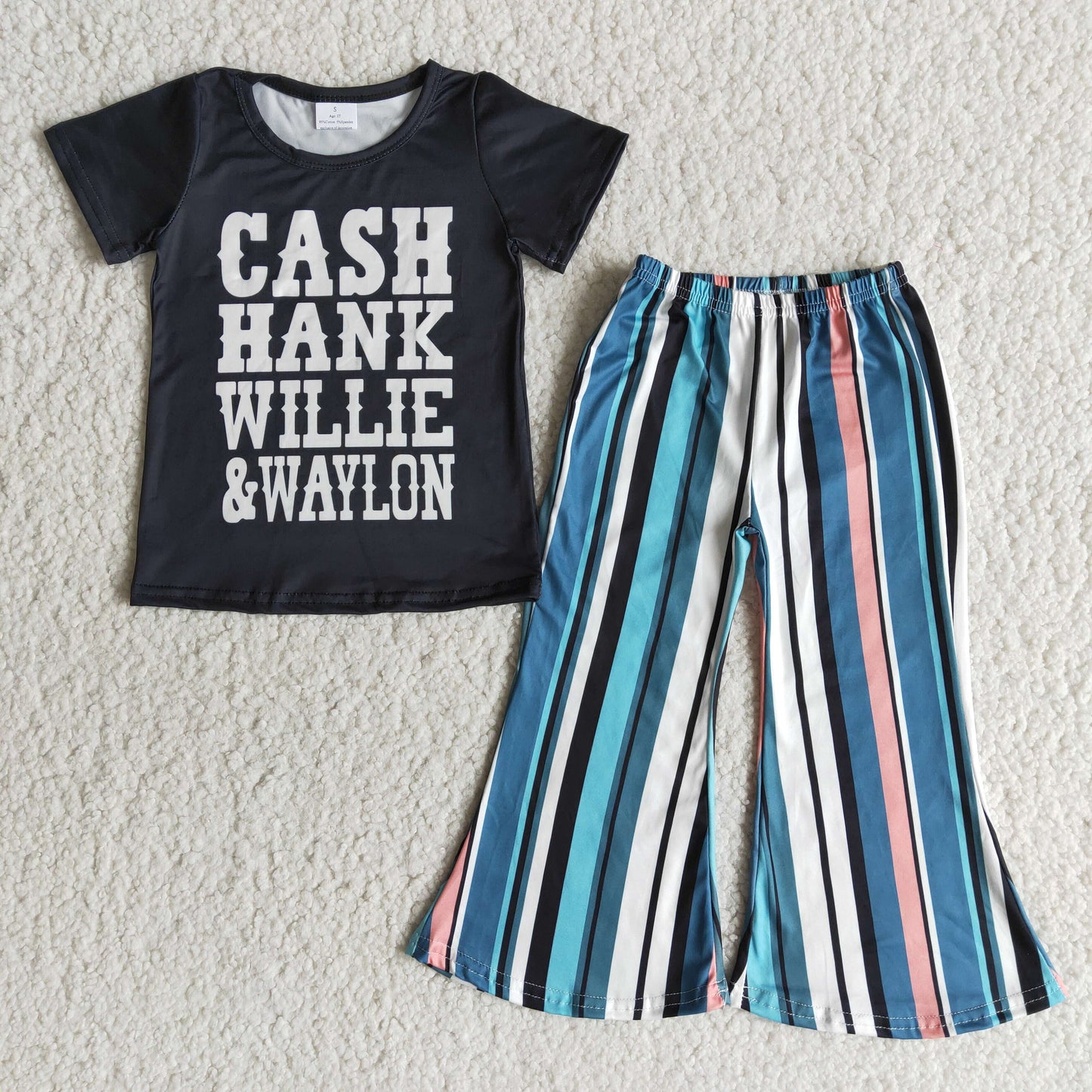 b1-18 cash t-shirt & bell girls outfits