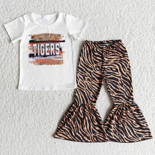 tigers t-shirt & bell girls outfits