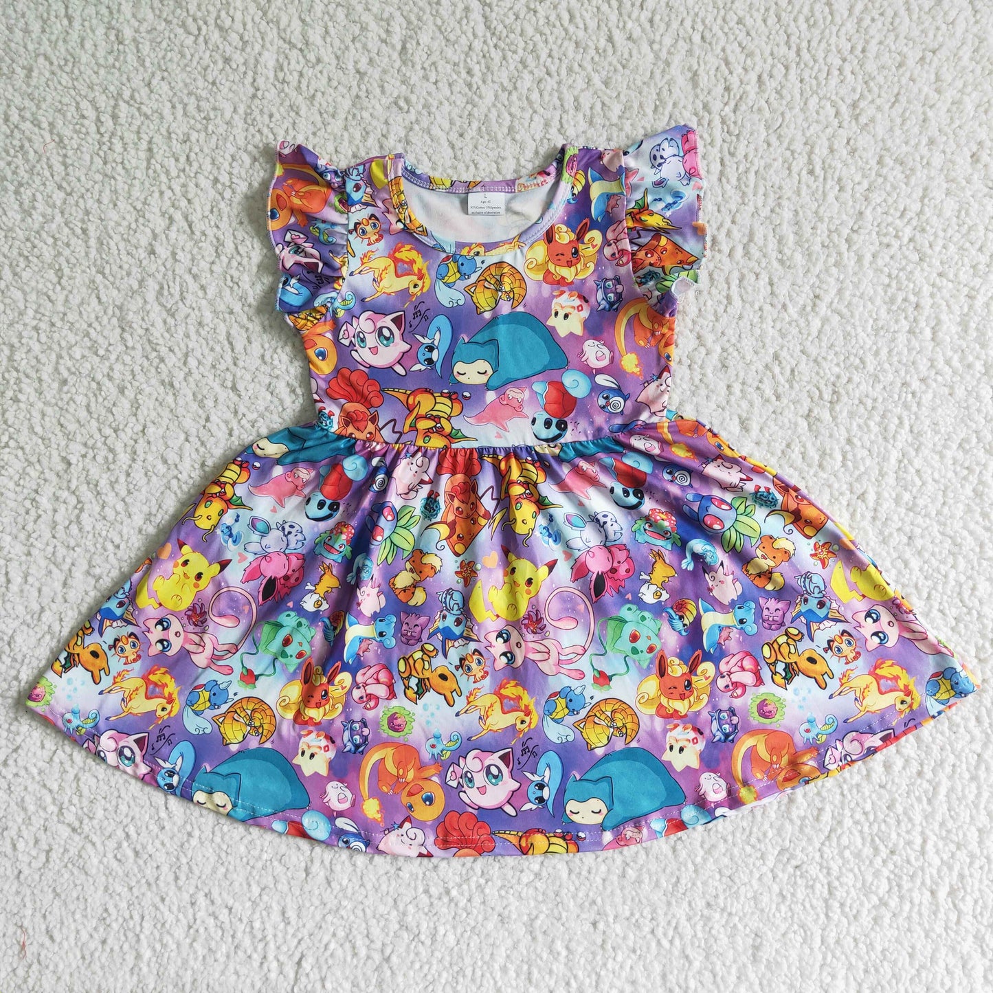 b10-10 Pokemon girls dress