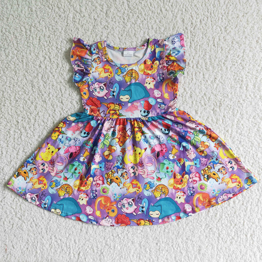 b10-10 Pokemon girls dress