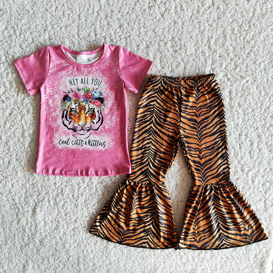 tiger t-shirt & bell girls outfits