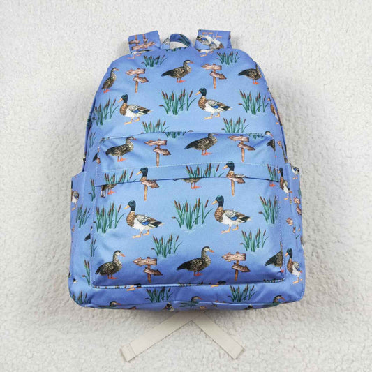 BA0200 Duck blue and purple backpack