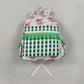 NEW RTS NO MOQ Bag BA0218 Baby Girls Cute Pink Floral Checkered Print Zip Backpack School Back Bag