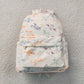 RTS NO MOQ milk silk BA0220 Baby Kids Colorful Planes Clouds School Backpack Back Bags