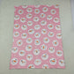 NEW RTS NO MOQ Blankets BL0266 Baby Kids Pink Snowmen Christmas Holiday Blanket