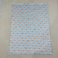 NEW RTS NO MOQ Blankets BL0267 Baby Girls Blue Snowmen Checked Christmas Blankets