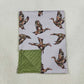 NEW RTS NO MOQ Blankets BL0288 Baby Boys Camo Ducks Hunting Blankets