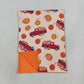NEW RTS NO MOQ Blankets BL0289 Baby Boys Pumpkins Trucks Fall Blankets