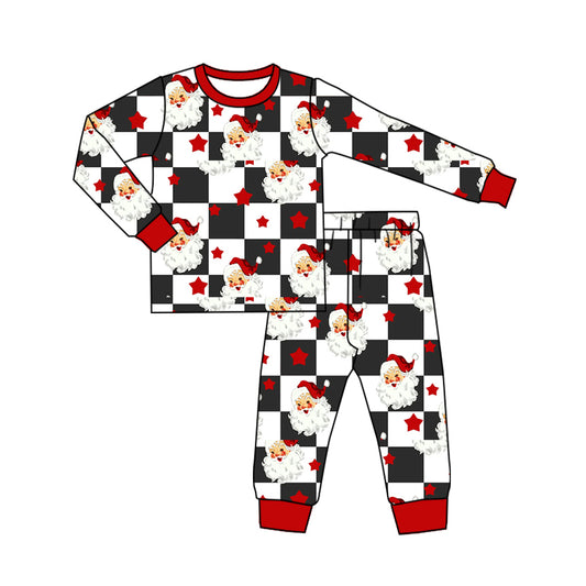 5.15BLP1068 Santa Claus Boys Long Sleeve Suit