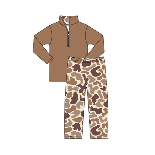 6.14BLP1137 Camouflage Khaki Suit
