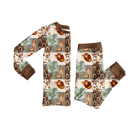 6.26BLP1152 Boots Cactus Long Sleeve Suit