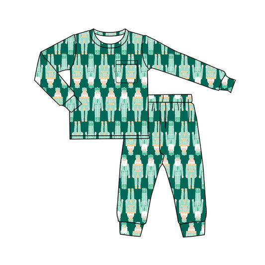 7.26 BLP1194 Green long-sleeved suit
