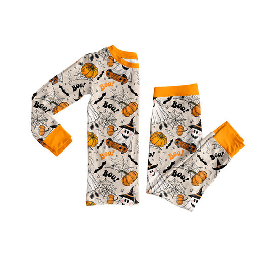 7.26 BLP1195 Halloween Pumpkin Long Sleeve Suit