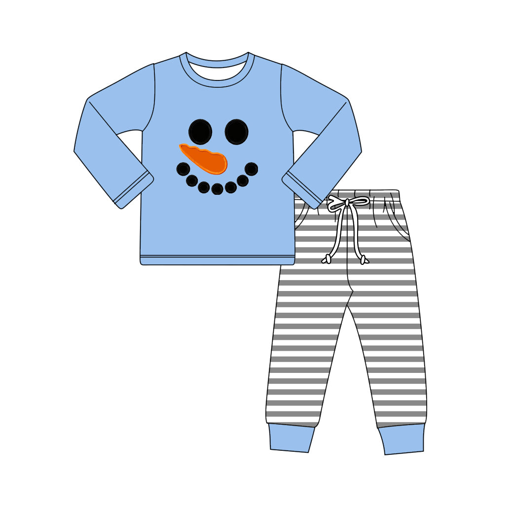 X819 BLP1231 clown striped long-sleeved suit