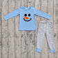 X819 BLP1231 clown striped long-sleeved suit